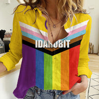 IDAHOBIT Day Women Casual Shirt LT6 - Wonder Print Shop