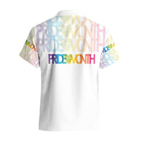 Happy Pride Month Hawaiian Shirt White Vibe LT6 - Wonder Print Shop