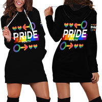 LGBT Gay Hoodie Dress Pride LT6 - Wonder Print Shop