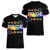 LGBT Gay Women V Neck T Shirt Pride LT6 - Wonder Print Shop