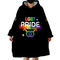 LGBT Lesbian Wearable Blanket Hoodie Pride LT6 - Wonder Print Shop