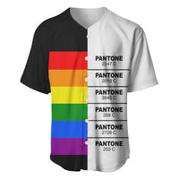 LGBT Pantone Baseball Jersey Pride LT6 - Wonder Print Shop