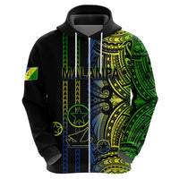 Custom Vanuatu Malampa Hoodie Polynesian Tribal LT6 - Wonder Print Shop