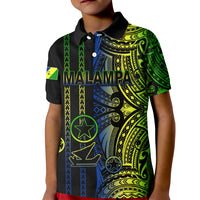 Custom Vanuatu Malampa Kid Polo Shirt Polynesian Tribal LT6 - Wonder Print Shop
