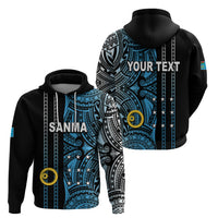 Custom Vanuatu Sanma Hoodie Polynesian Tribal LT6 - Wonder Print Shop