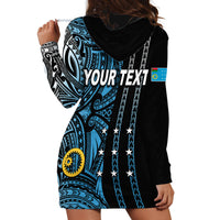 Custom Vanuatu Sanma Hoodie Dress Polynesian Tribal LT6 - Wonder Print Shop