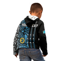 Custom Vanuatu Sanma Kid Hoodie Polynesian Tribal LT6 - Wonder Print Shop
