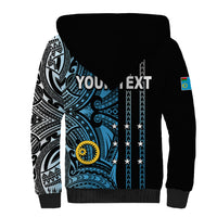 Custom Vanuatu Sanma Sherpa Hoodie Polynesian Tribal LT6 - Wonder Print Shop