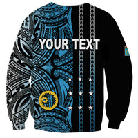 Custom Vanuatu Sanma Sweatshirt Polynesian Tribal LT6 - Wonder Print Shop