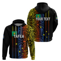 Custom Vanuatu Tafea Hoodie Polynesian Tribal LT6 - Wonder Print Shop