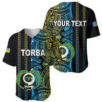 Custom Vanuatu Torba Baseball Jersey Polynesian Tribal LT6 - Wonder Print Shop
