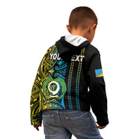 Custom Vanuatu Torba Kid Hoodie Polynesian Tribal LT6 - Wonder Print Shop