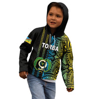 Custom Vanuatu Torba Kid Hoodie Polynesian Tribal LT6 - Wonder Print Shop