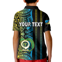 Custom Vanuatu Torba Kid Polo Shirt Polynesian Tribal LT6 - Wonder Print Shop