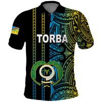 Custom Vanuatu Torba Polo Shirt Polynesian Tribal LT6 - Wonder Print Shop