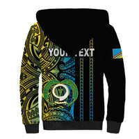 Custom Vanuatu Torba Sherpa Hoodie Polynesian Tribal LT6 - Wonder Print Shop
