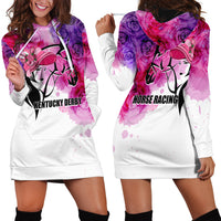 Kentucky Horse Racing Hoodie Dress Derby Girl LT6 - Wonder Print Shop