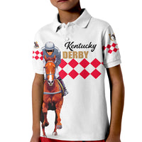 Kentucky Horse Racing Polo Shirt for Kid LT6 - Wonder Print Shop