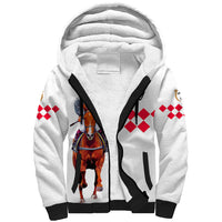 Kentucky Horse Racing Sherpa Hoodie LT6 - Wonder Print Shop