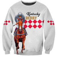 Kentucky Horse Racing Sweatshirt LT6 - Wonder Print Shop