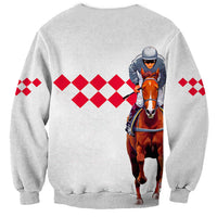 Kentucky Horse Racing Sweatshirt LT6 - Wonder Print Shop