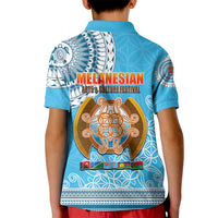 Fiji Kid Polo Shirt Melanesian Festival 2023 LT6 - Wonder Print Shop