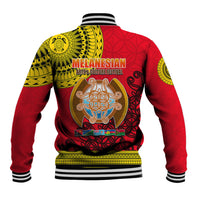 Papua New Guinea Baseball Jacket Melanesian Festival 2023 LT6 - Wonder Print Shop
