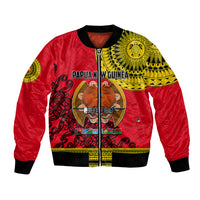 Papua New Guinea Bomber Jacket Melanesian Festival 2023 LT6 - Wonder Print Shop