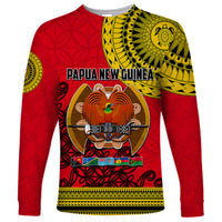 Papua New Guinea Long Sleeve Shirt Melanesian Festival 2023 LT6 - Wonder Print Shop