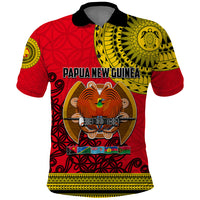 Papua New Guinea Polo Shirt Melanesian Festival 2023 LT6 - Wonder Print Shop