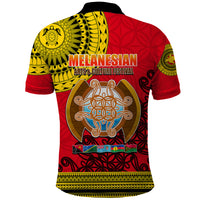 Papua New Guinea Polo Shirt Melanesian Festival 2023 LT6 - Wonder Print Shop