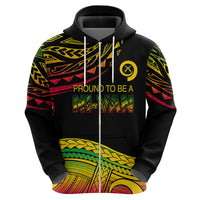 Custom Tribal Vanuatu Hoodie Pround To Be A Ni Van LT6 - Wonder Print Shop
