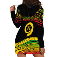 Custom Tribal Vanuatu Hoodie Dress Pround To Be A Ni-Van LT6 - Wonder Print Shop