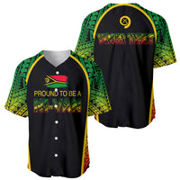 Custom Vanuatu Baseball Jersey Pround To Be A Ni-Van LT6 - Wonder Print Shop