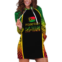 Custom Vanuatu Hoodie Dress Pround To Be A Ni-Van LT6 - Wonder Print Shop