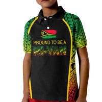 Custom Vanuatu Polo Shirt for Kid Pround To Be A Ni Van LT6 - Wonder Print Shop