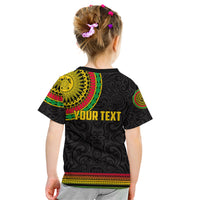 Custom Vanuatu Kid T Shirt Polynesia Circle LT6 - Wonder Print Shop