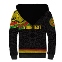 Custom Vanuatu Sherpa Hoodie Polynesia Circle LT6 - Wonder Print Shop