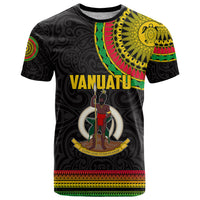 Custom Vanuatu T Shirt Polynesia Circle LT6 - Wonder Print Shop