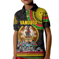 Vanuatu Kid Polo Shirt Melanesian Festival LT6 - Wonder Print Shop