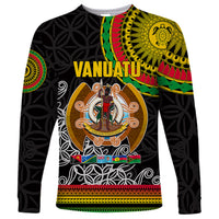 Vanuatu Long Sleeve Shirt Melanesian Festival LT6 - Wonder Print Shop