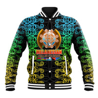 Melanesian Festival 2023 Baseball Jacket Tribal Patterns LT6 - Wonder Print Shop