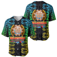 Melanesian Festival 2023 Baseball Jersey Tribal Patterns LT6 - Wonder Print Shop