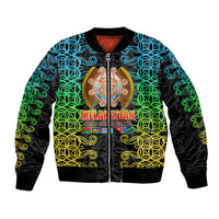 Melanesian Festival 2023 Bomber Jacket Tribal Patterns LT6 - Wonder Print Shop