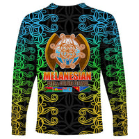 Melanesian Festival 2023 Long Sleeve Shirt Tribal Patterns LT6 - Wonder Print Shop