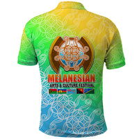 Melanesian Festival 2023 Polo Shirt Fest'Napuan Colorful Style LT6 - Wonder Print Shop