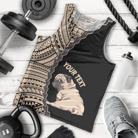 custom-pug-dog-men-tank-top-with-polynesian-tribal-tattoo
