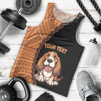 custom-basset-hound-dog-men-tank-top-with-polynesian-tribal-tattoo