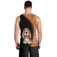 custom-basset-hound-dog-men-tank-top-with-polynesian-tribal-tattoo