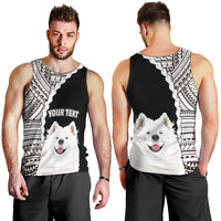 custom-samoyed-dog-men-tank-top-with-polynesian-tribal-tattoo